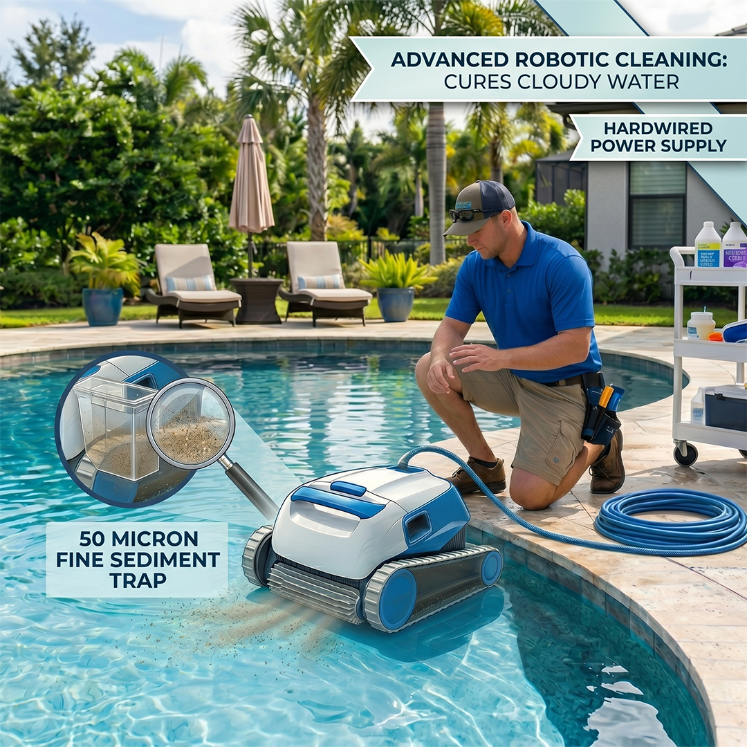Pool Vacuuming - Robotic