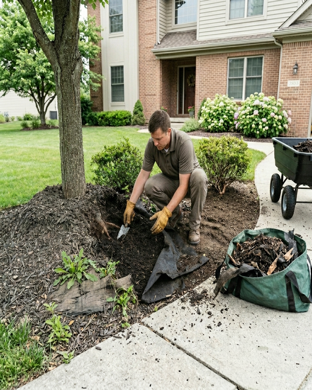 Professional Mulch Removal